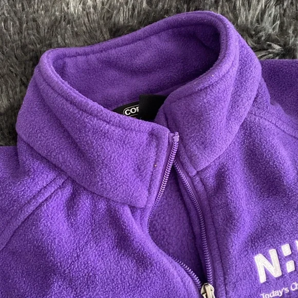 Novant Health purple fleece jacket - Today’s Child Learning Center edition - Picture 14 of 17